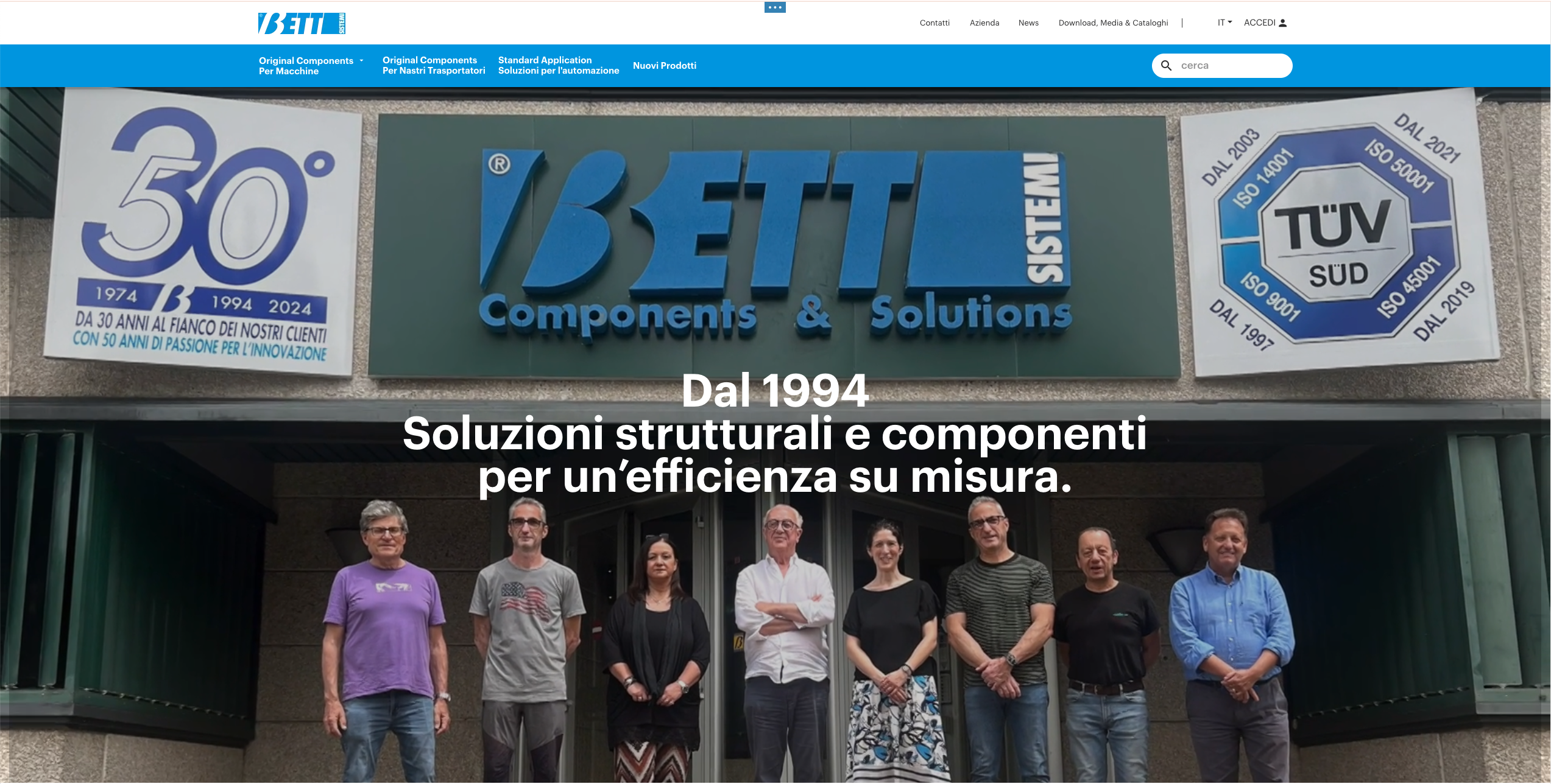 Vista del progetto Bett Sistemi S.r.l.