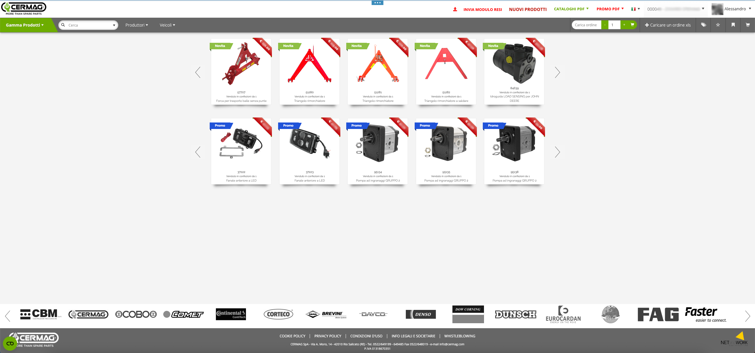 Cermag S.p.A.: E-Commerce B2B