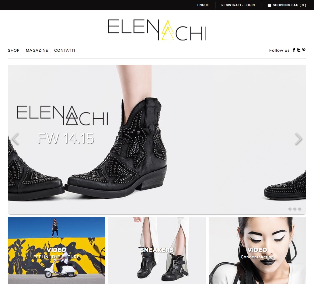Vista del progetto Elena Iachi