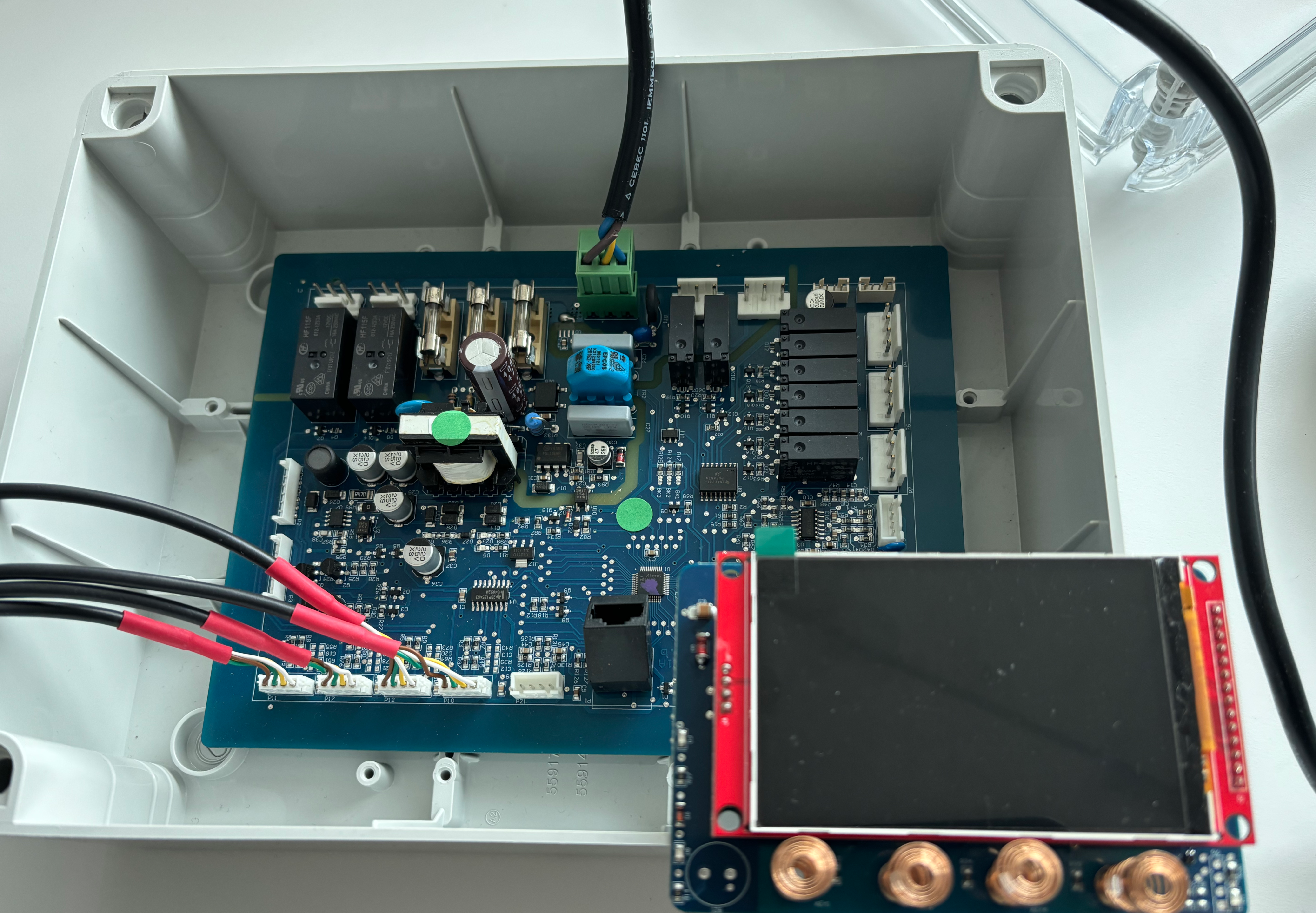 Vista del progetto Realizzazione Hardware